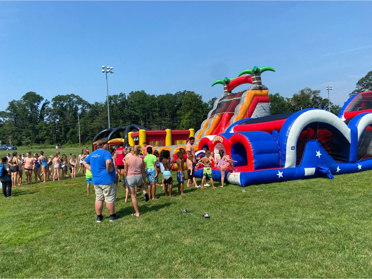 students at fun day